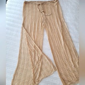 Rivera Metallica Crochet Pants